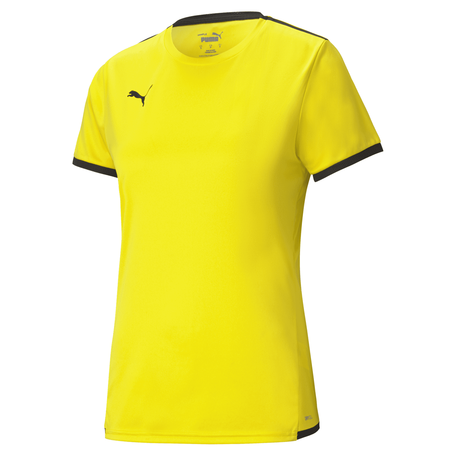 Puma Team Liga 25 Jersey Womens Cyber Yellow Total Football