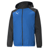 Puma Team Liga 25 Rain Jacket - Electric Blue Lemonade