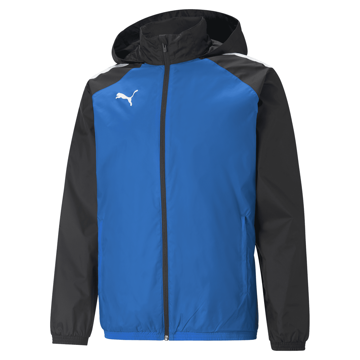 Puma Team Liga 25 Rain Jacket - Electric Blue Lemonade - Total Football ...