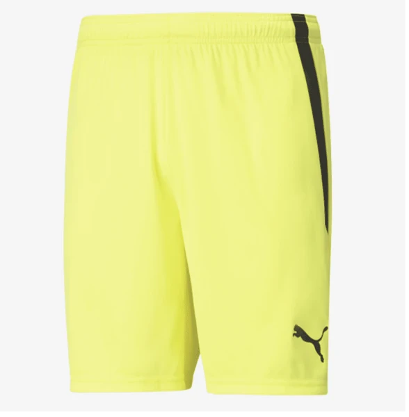 Puma Team Liga Shorts - Fluo Yellow / Puma Black