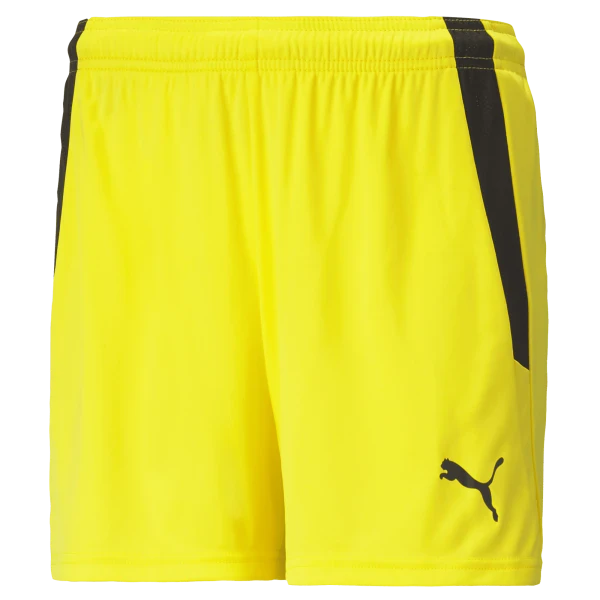 Puma teamLIGA Women's Shorts - Cyber Yellow