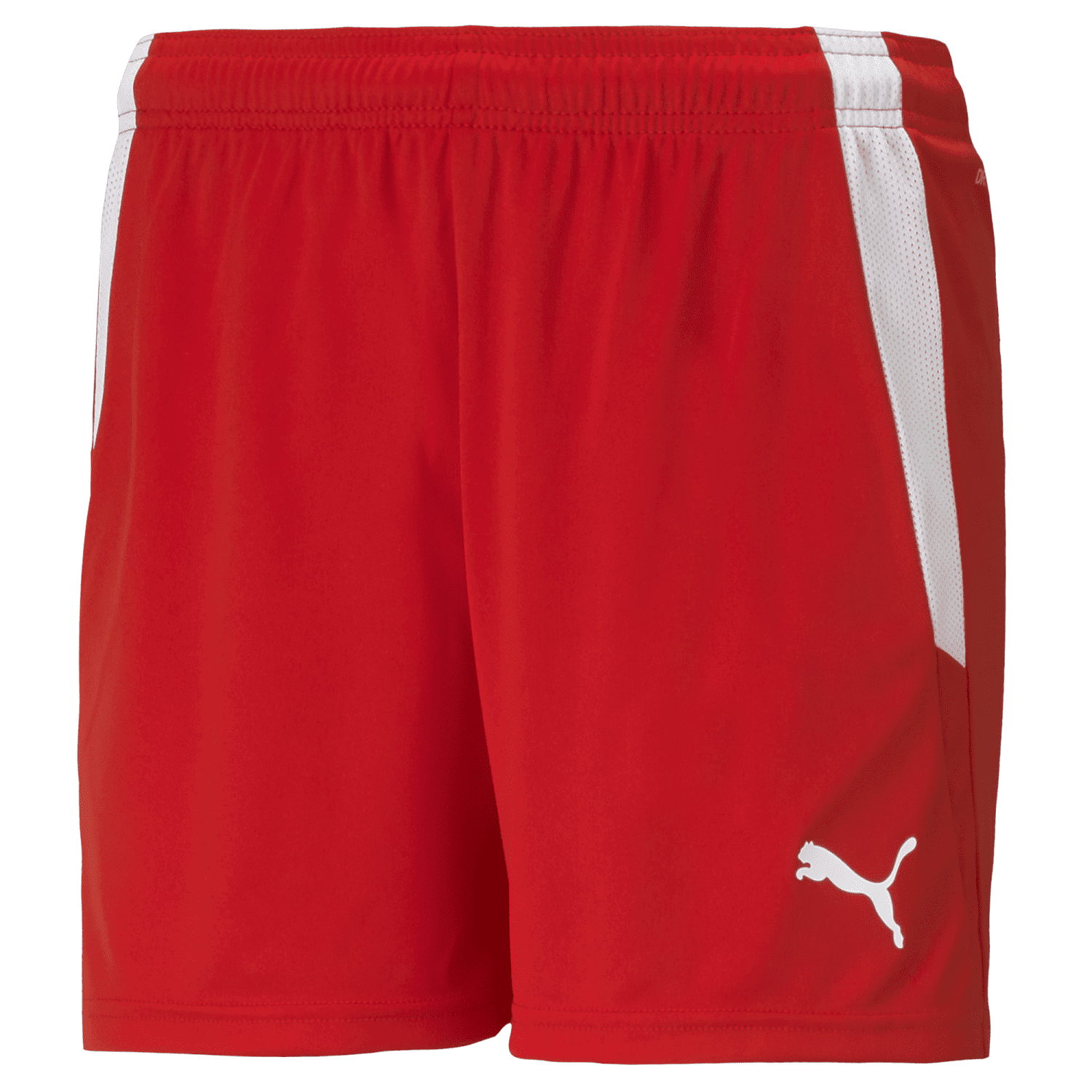 Red on sale puma shorts