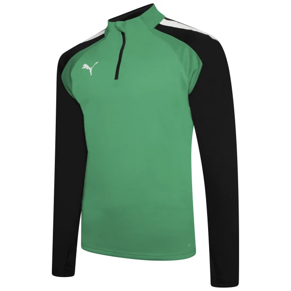 Puma teamLIGA Training 1/4 Zip - Pepper Green/Puma Black