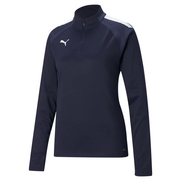 Puma teamLIGA Women's 1/4 Zip Training Top - Peacoat