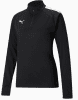 Puma teamLIGA Women's 1/4 Zip Training Top - Puma Black / Puma White