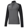 Puma teamLIGA Women's 1/4 Zip Training Top - Smoked Pearl