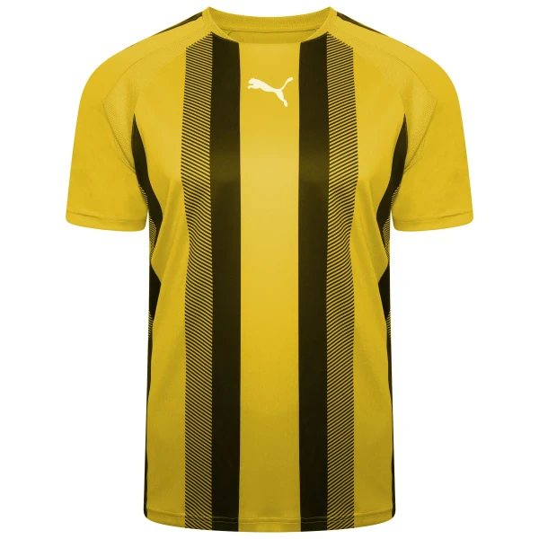 Puma teamLIGA Striped Jersey - Cyber Yellow