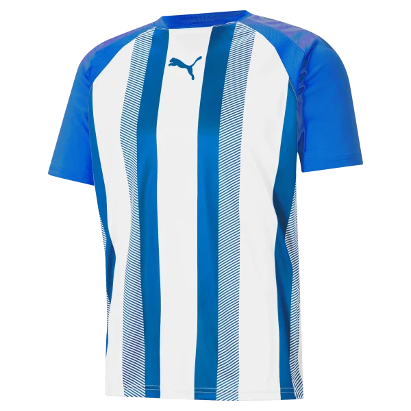 Puma teamLIGA Striped Jersey - Electric Blue/White