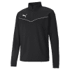 Puma teamRISE 1/4 Zip - Puma Black / White