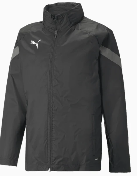 Puma TeamFinal All Weather Jacket - Black / Smoked Pearl