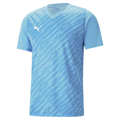Puma Team Glory Football Shirt (Electric Blue Lemonade) –