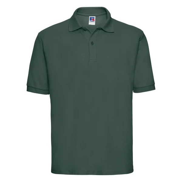 Russell Classic Polycotton Polo - Bottle Green