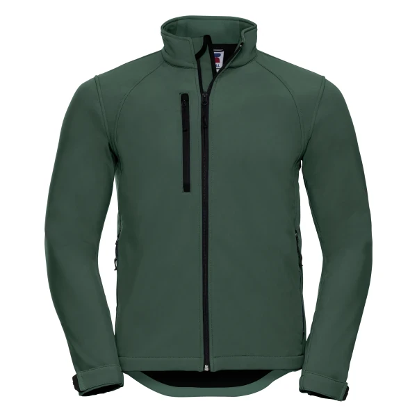 Russell Softshell Jacket - Bottle Green