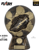 Flash Boot Football Trophy - Gold - 7.25