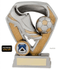 Boot Football Trophy - Silver - 5.5