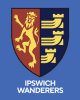 Ipswich Wanderers - Embroidered Badge (White Text)