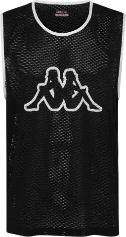 Kappa Nipola Unisex Bib - Black