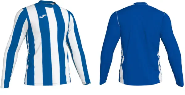 Joma Long sleeve Inter Shirt - Royal/White - 2XS (end of line)