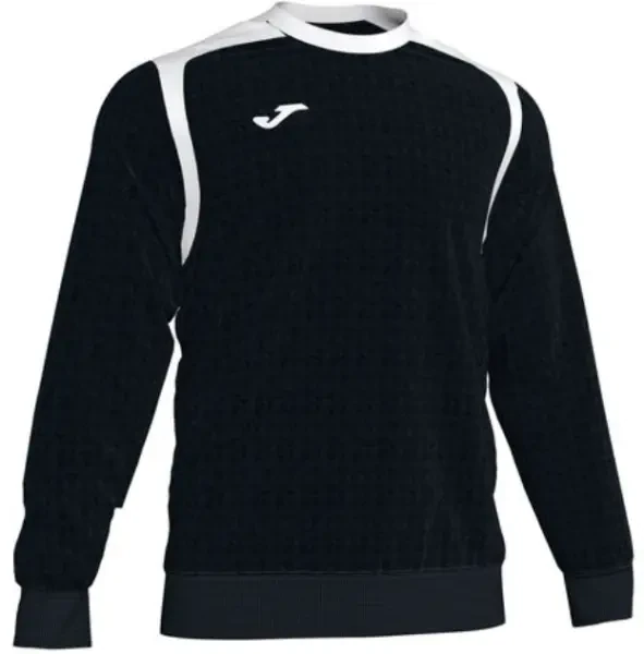 Joma Championship V Sweatshirt - Black/White - Medium (end of line)