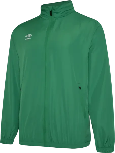 Umbro Club Essential Lightweight Rain Jacket - TW Emerald