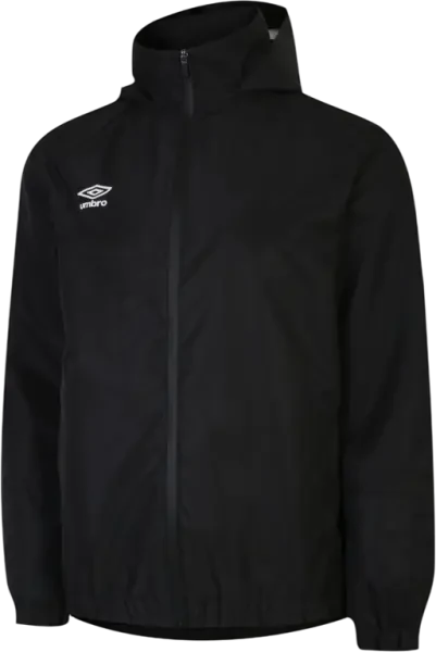 Umbro Total Training Waterproof Jacket - Black / White