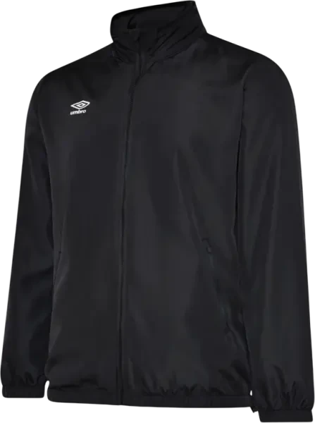 Umbro Club Essential Lightweight Rain Jacket - Black