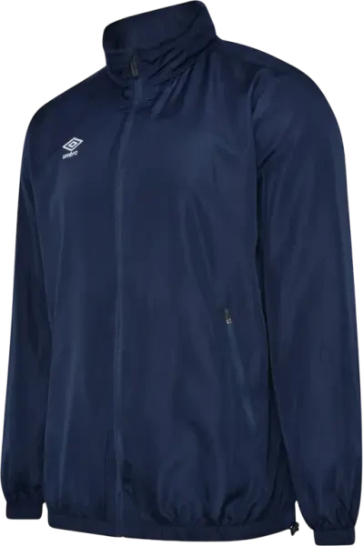 Umbro Club Essential Lightweight Rain Jacket - Dark Navy