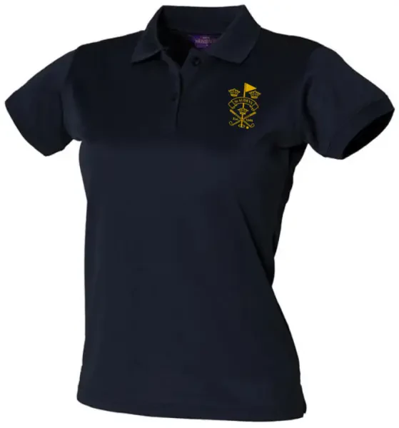 St Audry's Golf Club Women's Polo Shirt - Navy