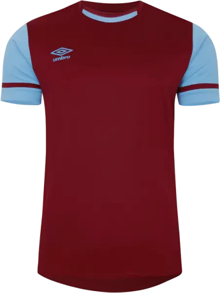 Umbro Cavelle Jersey - New Claret / Sky Blue