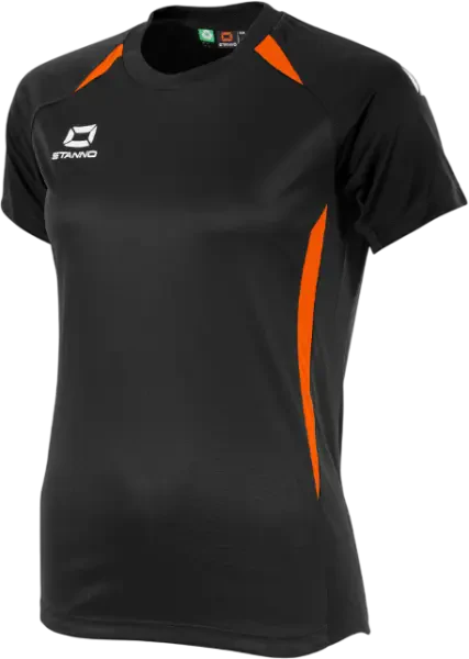 Stanno Stadio Ladies Shirt - Black / Orange