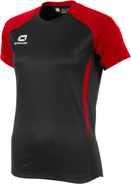 Stanno Stadio Ladies Shirt - Black / Red