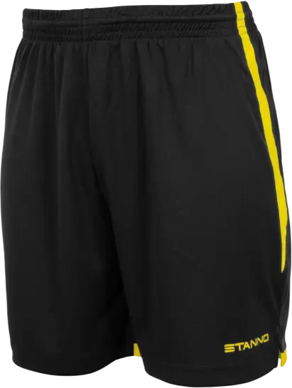 Stanno Focus II Shorts - Black / Yellow