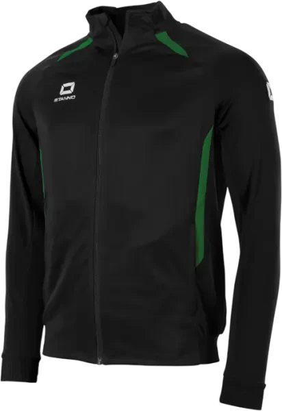 Stanno Stadio Full Zip Track Top - Black / Green