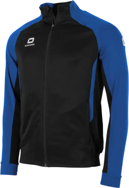 Stanno Stadio Full Zip Track Top - Black / Royal