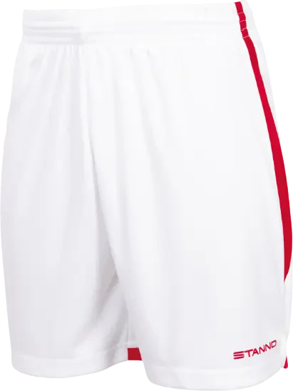 Stanno Focus II Shorts - White / Red