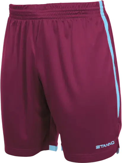 Stanno Focus II Shorts - Maroon / Sky