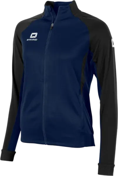 Stanno Stadio Ladies Full Zip Track Top - Navy / Black