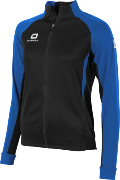 Stanno Stadio Ladies Full Zip Track Top - Black / Royal