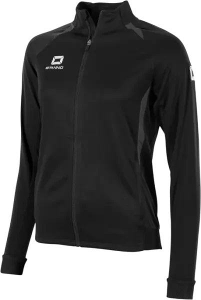 Stanno Stadio Ladies Full Zip Track Top - Black