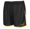 Stanno Altius Ladies Shorts - Black / Yellow