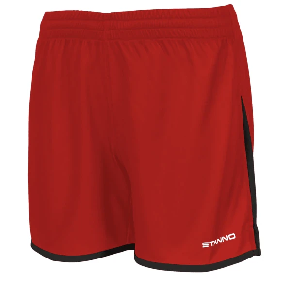 Stanno Altius Ladies Shorts - Red/ Black