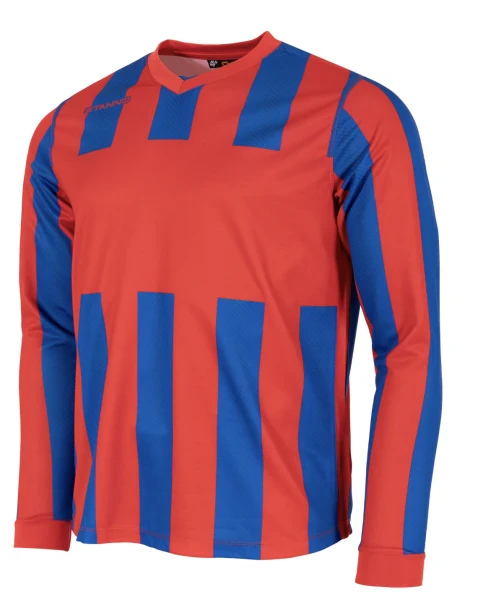 Stanno Aspire Shirt L/S - Red / Royal