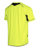 Stanno Bergamo Referee Shirt S/S - Neon Yellow / Black