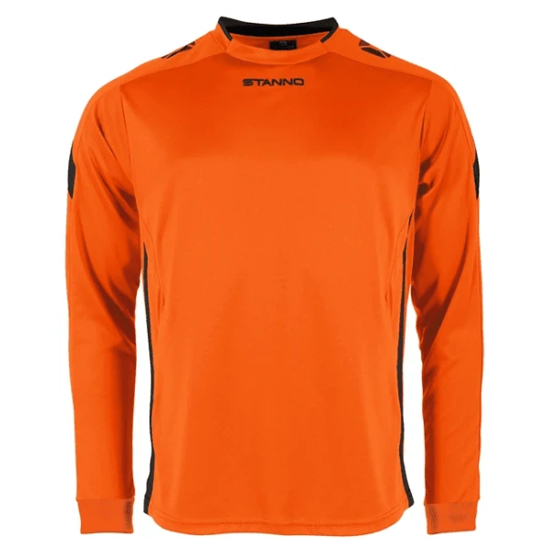 Stanno Drive Long Sleeve Shirt - Orange / Black