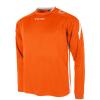 Stanno Drive Long Sleeve Shirt - Orange / White