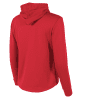 Stanno Field Ladies Full Zip Hoodie - Red