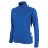 Stanno First Ladies 1/4 Zip Training Top - Royal / White