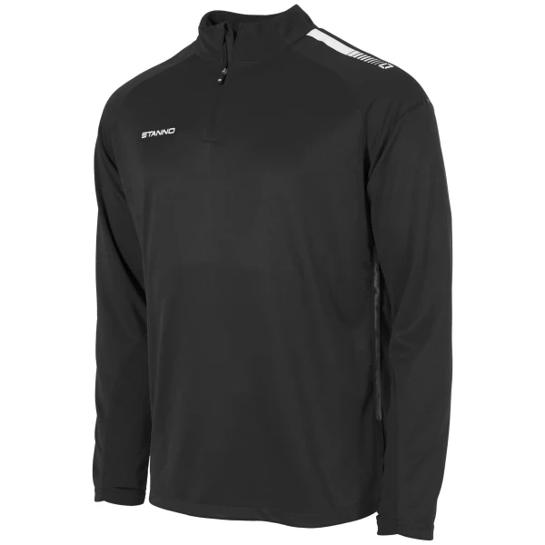 Stanno First 1/4 Zip Top - Black / Anthracite