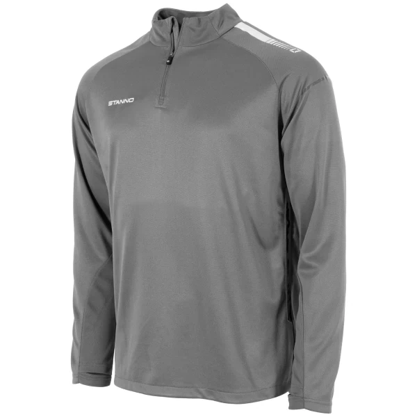 Stanno First 1/4 Zip Top - Grey / Black