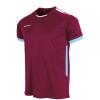 Stanno First Shirt - Maroon / Sky Blue